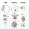 Plaukų papuošalai Stitch Rožinė 24 Dalys