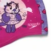 Speedo vaikiška marginta poliesterio kepuraitė IU Aria Miami Lilac/Sweet Taro