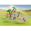 Playmobil – idiliškas daržovių sodas su seneliais (71443)