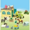 Playmobil Rinkinys su jaunesniais figūrėlėmis 71656 Farm Adventure su traktoriumi, priekaba ir gyvūnais
