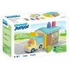 Playmobil Rinkinys su figurką Junior 71686 Sunkvežimis su garażem su funkcija sortera