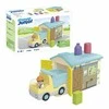 Playmobil Rinkinys su figurką Junior 71686 Sunkvežimis su garażem su funkcija sortera