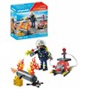 „Playmobil Action Heroes“ 71826 Ugniagesys su vandens pompa