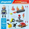 „Playmobil Action Heroes“ 71826 Ugniagesys su vandens pompa