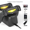 Įkrovimo stotelė PS4 valdikliams, 2 lizdai, LCD ekranas
