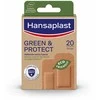 "Hansaplast Žalias - Protect" 20 tvarsčių