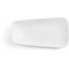 Plokščia lėkštė Ariane Vital Stačiakampis Keramikinis Balta (24 x 13 cm) (12 vnt.)