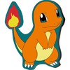 Pok√©mon Charmander dekoratyvinė pagalvėlė „Flame“, 39x32 cm, veliūras