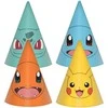 Riethmuller Europe Party Deco Pokemon kepurės 16cm 8vnt