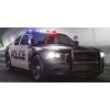 Policijos automobilio rankšluostis, paplūdimio rankšluostis 70 * 140 cm