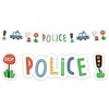 Policijos pyptelėjimo popierinis ženklas 3 m