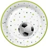 Popierinės lėkštės „Futbolas su žvaigždėmis“, 8 vnt., 22,7 cm