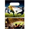 Popieriniai dovanų maišeliai „Futbolas „Kick It“, 8 vnt. pakuotėje