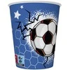 Popieriniai puodeliai „Futbolas“ 8 vnt. po 250 ml