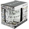 Porcelianinis puodelis „Friends NYC“, 325 ml, dovanų dėžutėje