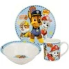 Porcelianinių indų rinkinys „Paw Patrol Boy Icons“ dovanų dėžutėje