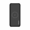 Energizer - 10K Wireless &amp; PD 20W Fast Charge Power Bank - 10000mAh - Juodas
