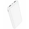 Powerbank Hoco 10000 mAh 2.1A J100 baltas