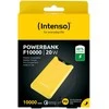 POWER BANK USB 10000MAH QC3.0/Geltonas F10000 7332039 INTENSO