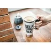 GiftWorld Lazy puodelis su dangteliu 400ml