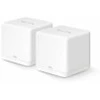 Maršrutizatorius Mercusys | AX1500 Whole Home Mesh WiFi 6 System | Halo H60X (2-pack) | 802.11ax | 10/100/1000 Mbit/s | Ethernet LAN (RJ-45) jungtys 1 | Mesh Support Yes | MU-MiMO Yes | No mobile broadband