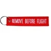 Raktų pakabukas "Remove before flight"