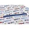 Prijuostė DKD Home Decor Mėlyna Balta Raudona 60 x 80 x 0,5 cm Tamsiai mėlyna (2 vnt.)