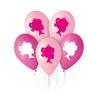 GoDan Balony Premium My Rožinė World w koronie 30cm 5szt