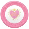 Princesės mažoji princesė mikro aukščiausios kokybės plastikinė lėkštė 21 cm