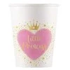 Princesės mažosios princesės popieriniai puodeliai, 8 vnt., 200 ml, FSC