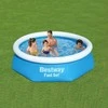 Pripučiamas baseinas Bestway Mėlyna 1880 L 244 x 61 cm