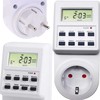 Laikmatis su LCD ekranu 230V, 16A, 3680W
