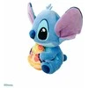 SIMBA Maskotka „Disney Stitch“ pliušinis žaislas su pica, 25 cm, originalus