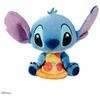 SIMBA Maskotka „Disney Stitch“ pliušinis žaislas su pica, 25 cm, originalus