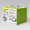 MAESTRO MR-3522-6M-Juodas 6 piece puodas set