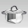 MAESTRO MR-3522-6M-Juodas 6 piece puodas set