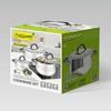 MAESTRO MR-3522-6M-Juodas 6 piece puodas set