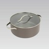 Puodas su dangčiu MAESTRO MR-4009 (MR-4009-18) 18 cm 1,9 l Pilkas