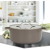 Puodas su dangčiu MAESTRO MR-4009 (MR-4009-18) 18 cm 1,9 l Pilkas