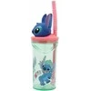 Puodelis su šiaudeliais,Stitch, 360 ml
