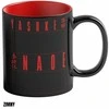 Heat Reveal Mug Good Loot Assassin's Creed: Shadows - Naoe &amp; Yasuke 450 ml Juodas, Raudona