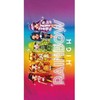 „Rainbow High Team“ vonios rankšluostis, paplūdimio rankšluostis 70x140cm (greitai džiūstantis)