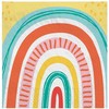 „Rainbow Retro“ servetėlių rinkinys, 16 vnt., 33x33 cm