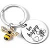 Raktų pakabukas - BEE HAPPY