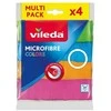 Mikropluošto šluostės VILEDA Color 4vnt.
