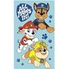 Rankšluostis Ręczniczek do przedszkola 30x50 Paw Patrol Boys mėlyna dziecięcy bawełniany JF24
