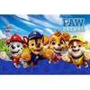 Rankšluostis Paw Patrol Rescue Mission vonios kilimėlis, su išėjimu vonios kambariui, 40x60 cm