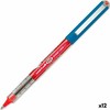 Uni Mitsubishi Pencil Rašiklis su skystu rašalu Uni-Ball ROLLERBALL EYE OCEAN CARE 0,7 mm Raudona (12 vnt.)