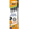 Rašiklis - BIC - 5 vnt. - Kristalas - Juoda rašalo spalva - Vidutinė atrama - Plastikas - Rašymas - Redagavimas