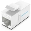 Keystone Jack Cat.5E UTP Vention VDD-B11-W, 10 vnt., balta